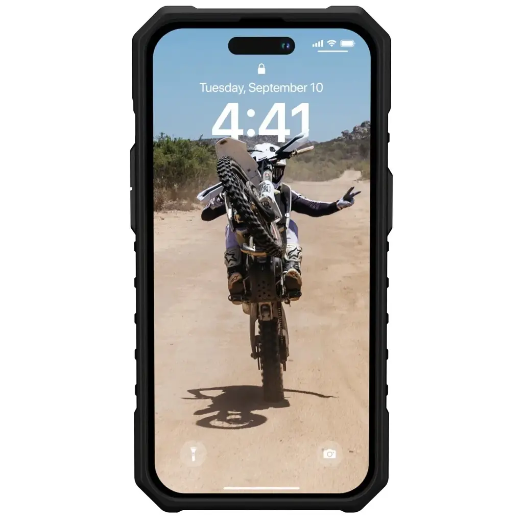 Чохол-накладка Urban Armor Gear Pathfinder Magsafe для Apple iPhone 14 Pro Black (114054114040) - фото 4