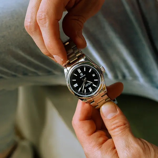 Наручний годинник Benyar Automatic 10 BAR Сріблястий (2783) - фото 6