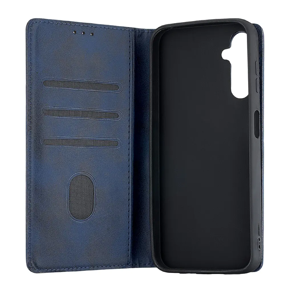 Чохол-книжка Premium Samsung A14 4G (A145)/A14 5G (A146) Dark Blue - фото 2