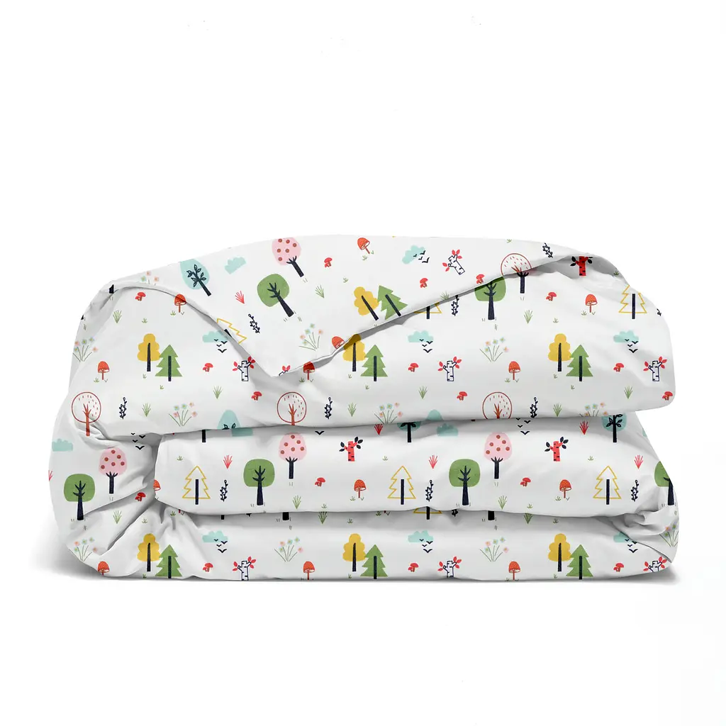 Дитяча постіль без простирадла COLORFUL FOREST CS1 COSAS (4822052259078) - фото 4