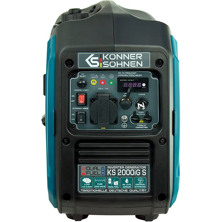 Генератор газово-бензиновий Konner&Sohnen KS 2000iG S [107778] - фото 3