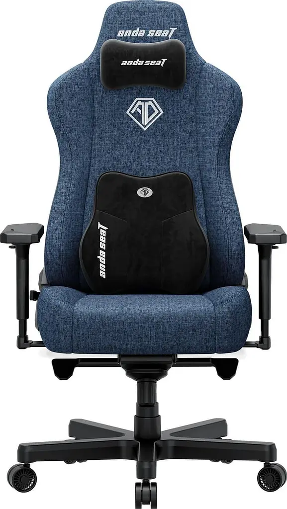 Ігрове крісло Anda Seat Kaiser 3E XL Dark Blue Fabric (AD23YC-XL-09-S-CF-S01) - фото 2