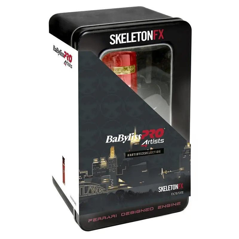 Тример Babyliss Pro FX7870RE Skeleton FX Red - фото 2