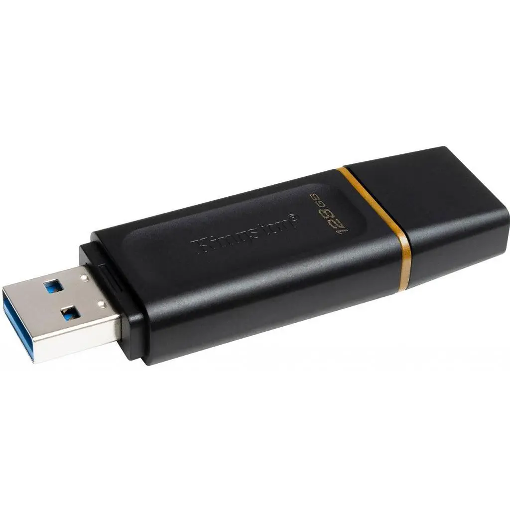 USB-флешнакопичувач Kingston 128GB DT Exodia чорний/жовтий USB 3.2 (DTX/128GB) - фото 3
