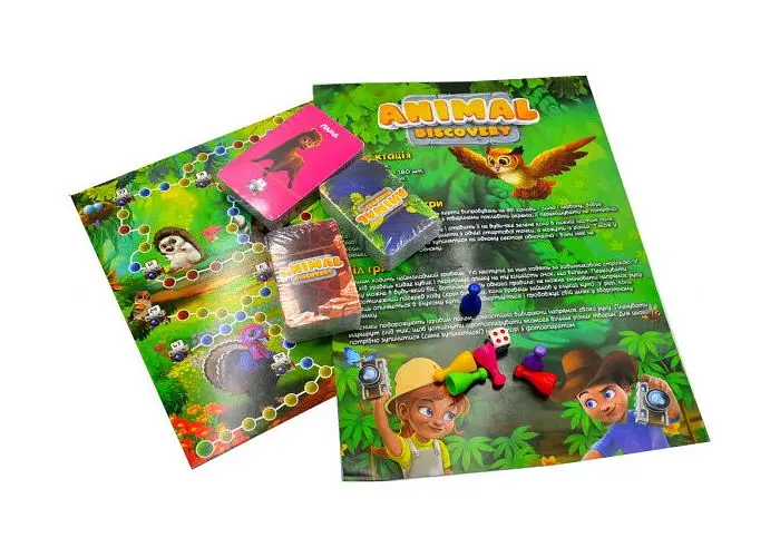 Настольная игра Danko Toys Animal Discovery (укр.) (G-AD-01-01U) - фото 5