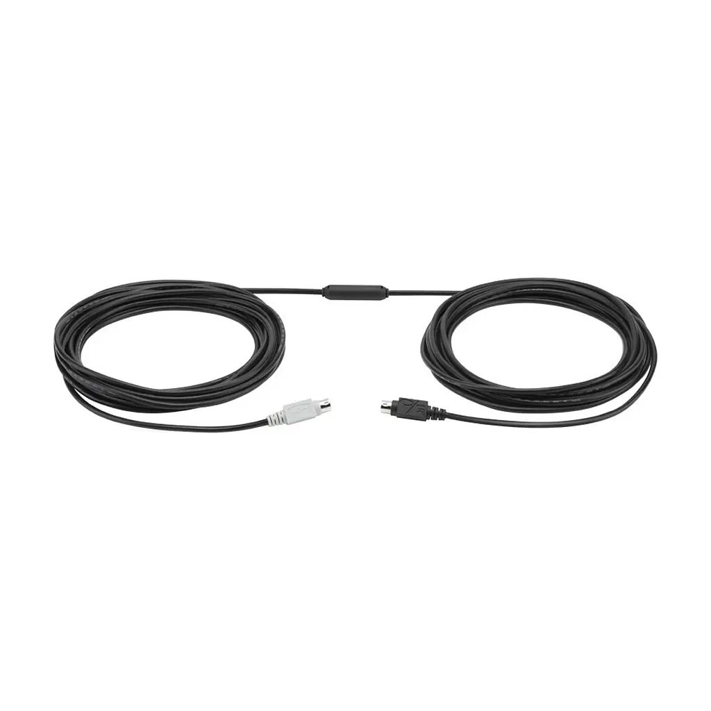 Кабель для передавання даних Logitech Extender Cable for Group Camera Business MINI-DIN 10m (939-001487) - фото 2