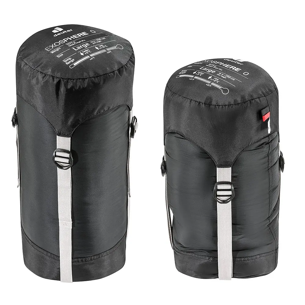 Спальник Deuter Exosphere 0° 2021 Black-Fire L левый (3700221 7530 1) - фото 5