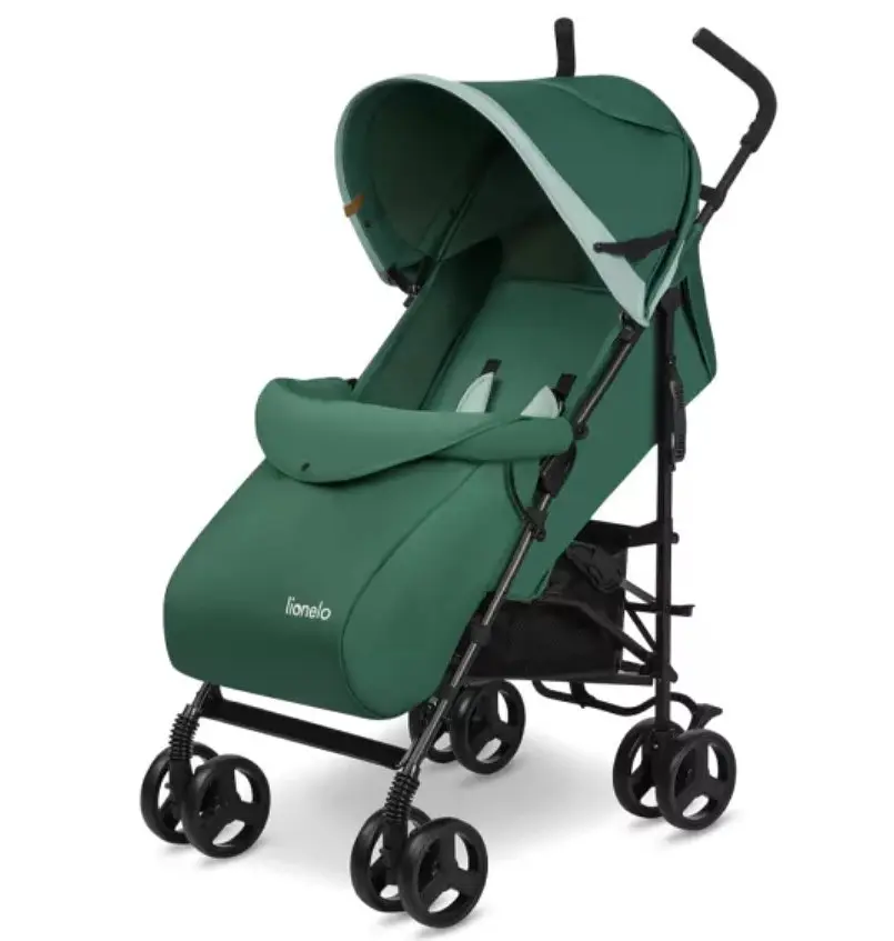 Прогулянкова коляска Lionelo Elia Green Forest, зелена (LO-ELIA GREEN FOREST) - фото 3