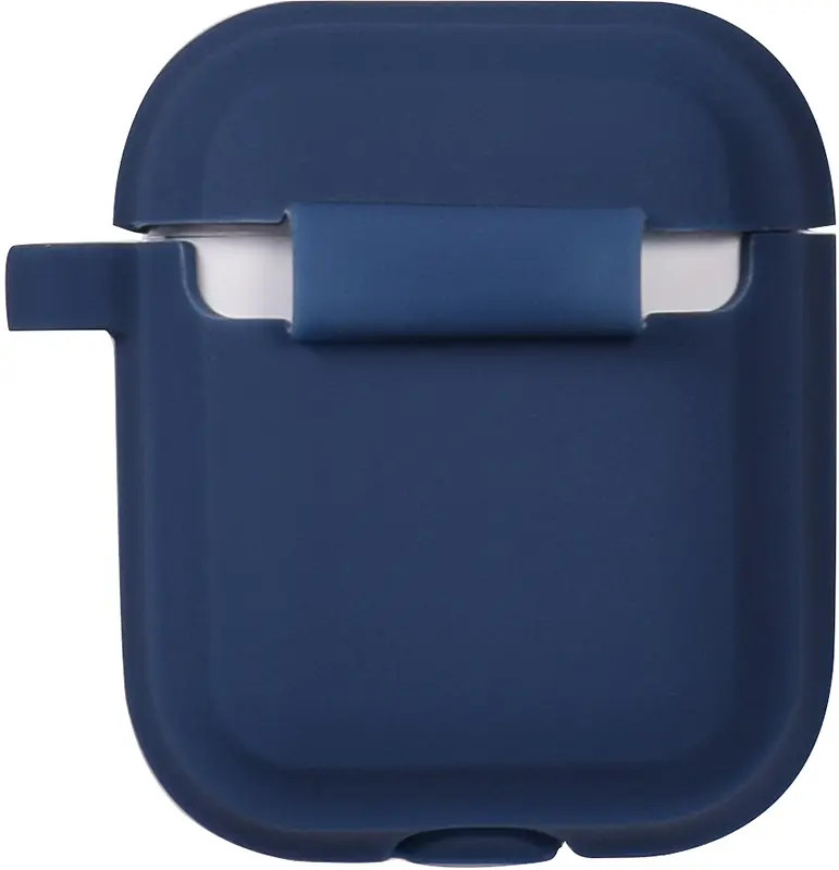 Кейс TOTO Plain Cover With Stripe Style Case AirPods Midnight Blue - фото 2