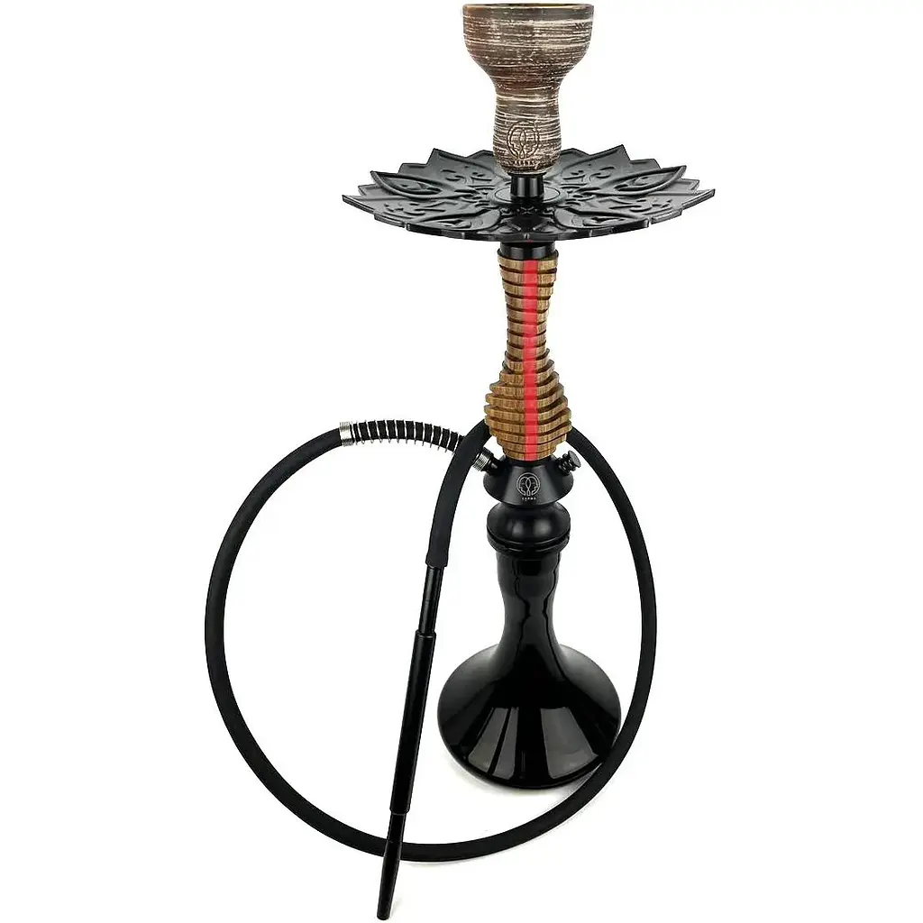 Кальян KARMA HOOKAH 3.0 Mini Line Red (Craft Black) - фото 2