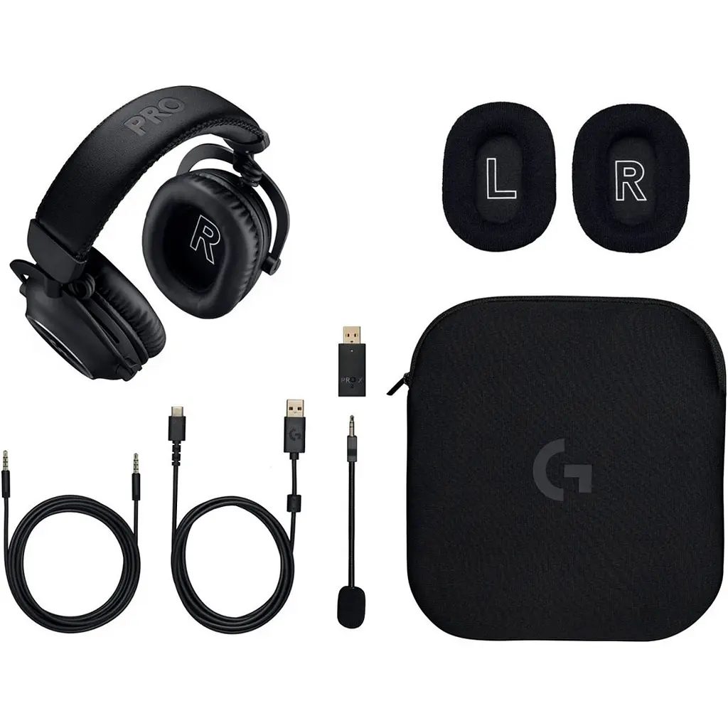 Ігрові навушники Logitech G PRO X 2 Lightspeed Black (981-001263) [87007] - фото 8