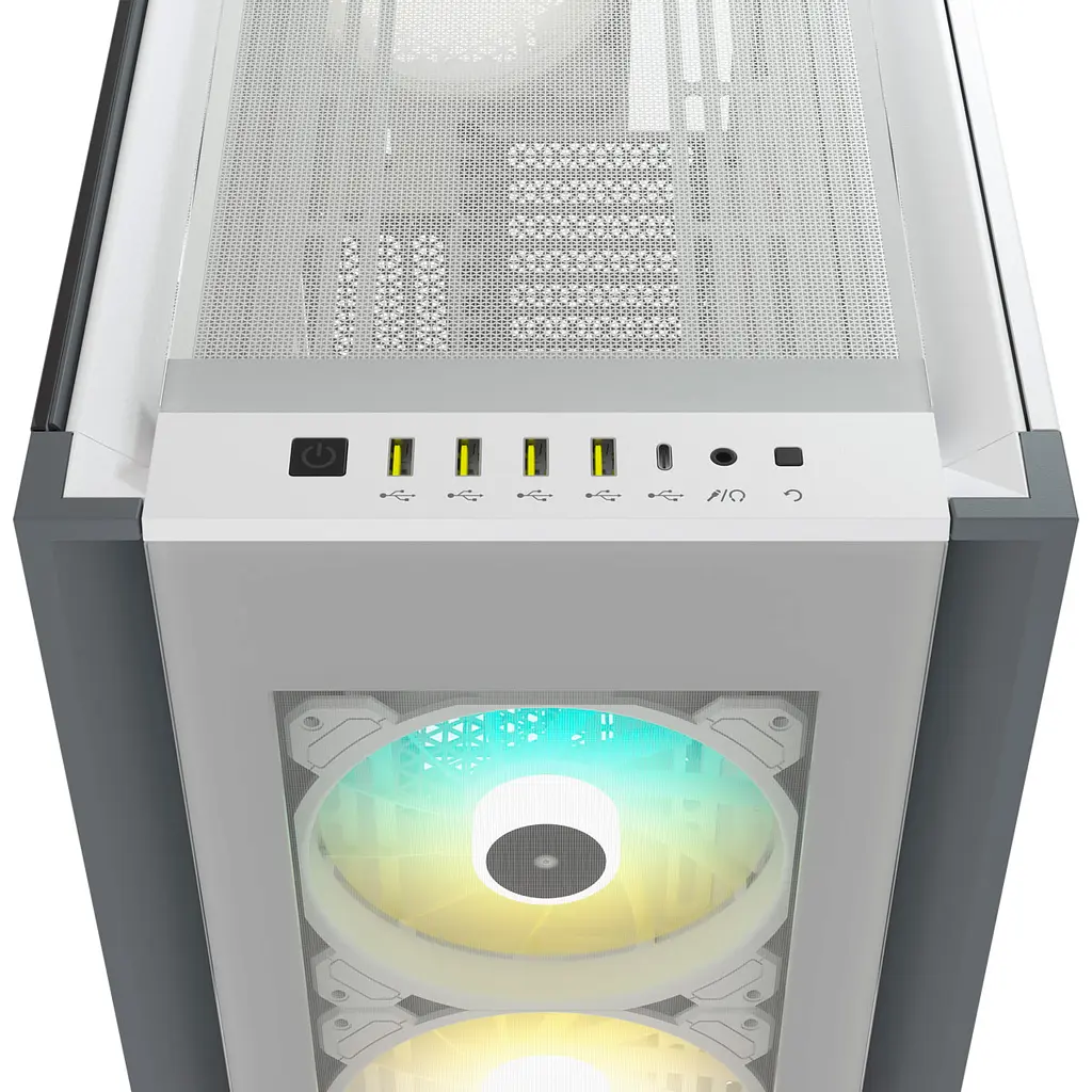 Корпус Corsair iCUE 7000X RGB Tempered Glass CC-9011227-WW White [101552] - фото 7