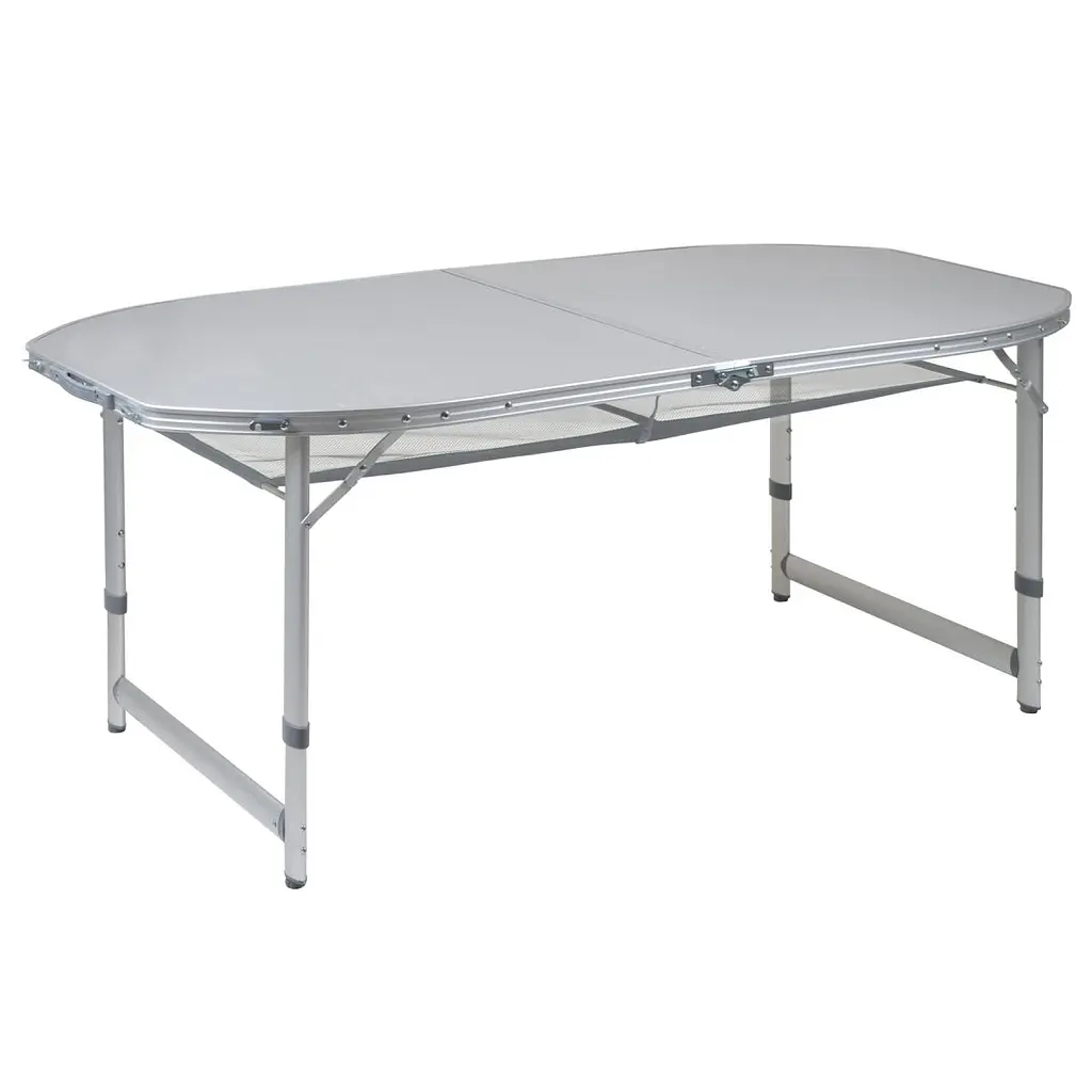 Стіл Bo-Camp Premium Oval 150x80 cm Grey (1404405) - фото 2