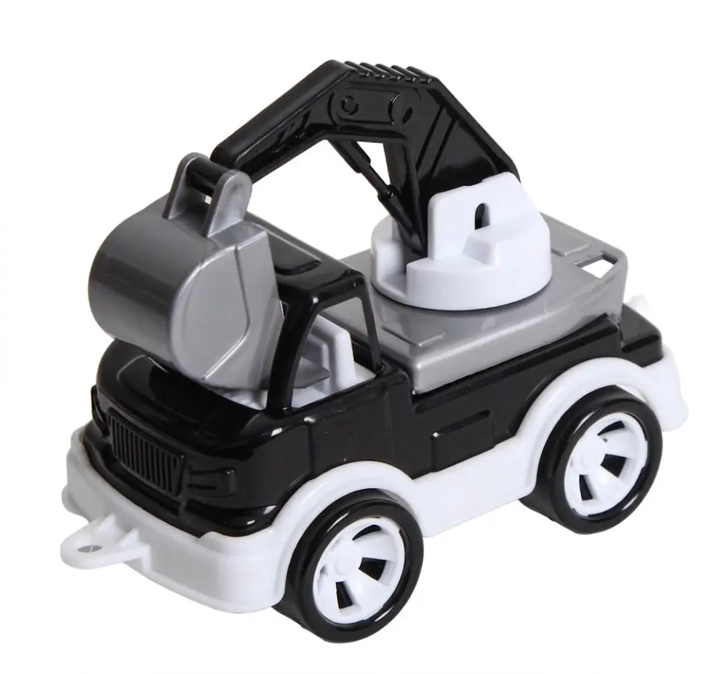 Дитячий екскаватор Mini Matik рухлива стріла 13,5 см Чорний (MK-333-T-117)