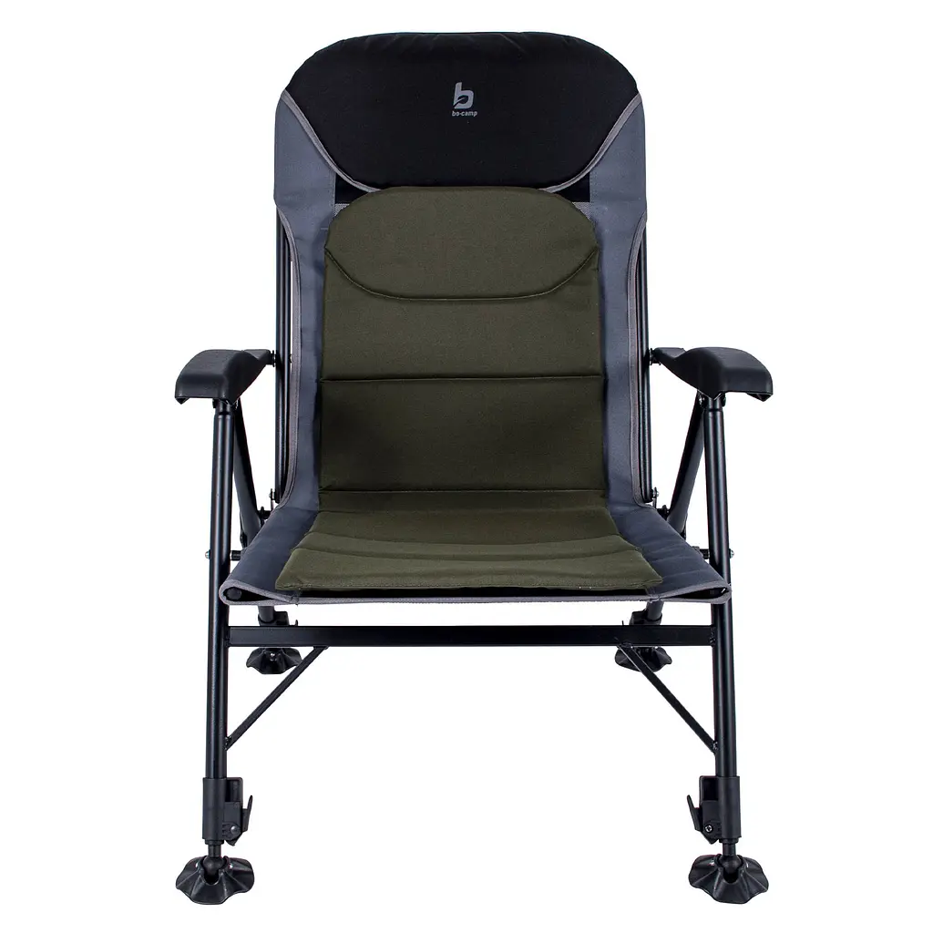 Крісло розкладне Bo-Camp Pike Black/Grey/Green (1204110) - фото 6