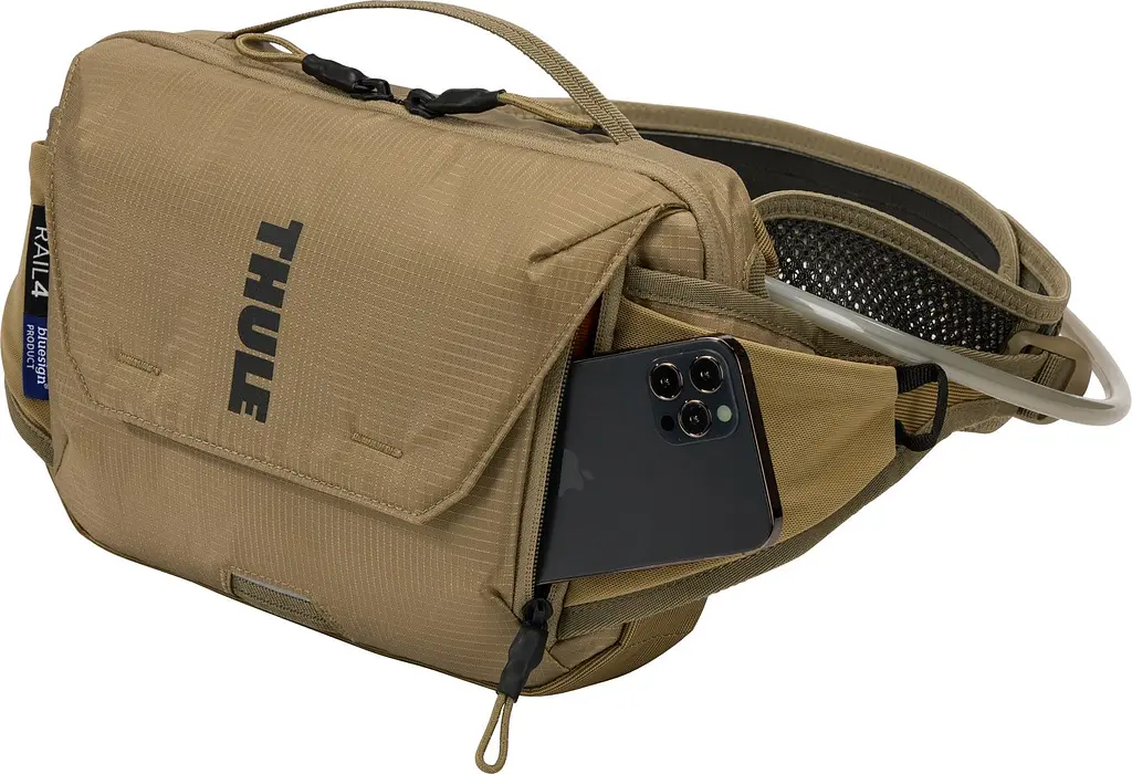 Сумка на пояс Thule Rail Hip Pack 4 л Faded Khaki (TH 3205307) - фото 10