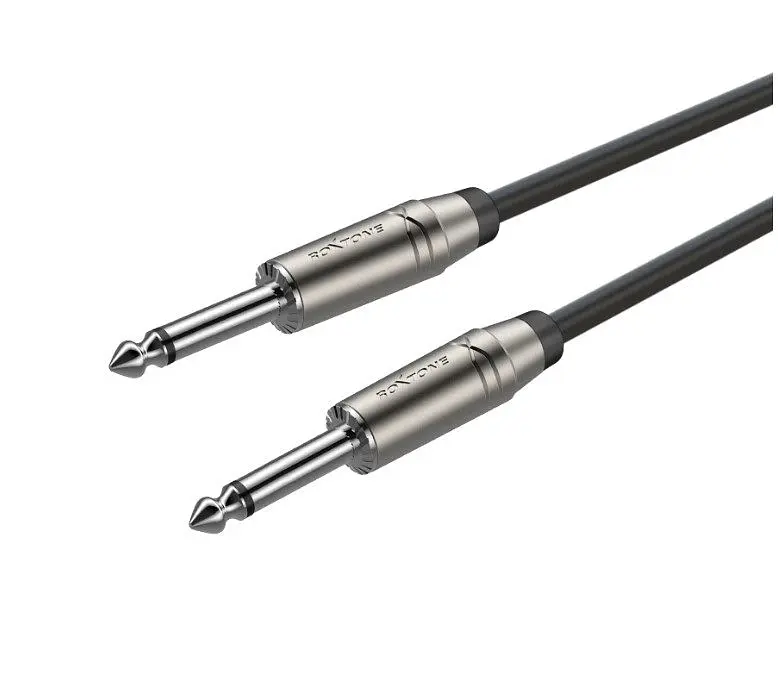 Акустический кабель Jack 6,3 mono — Jack 6,3 mono Roxtone SSJ-J210-L3 3м