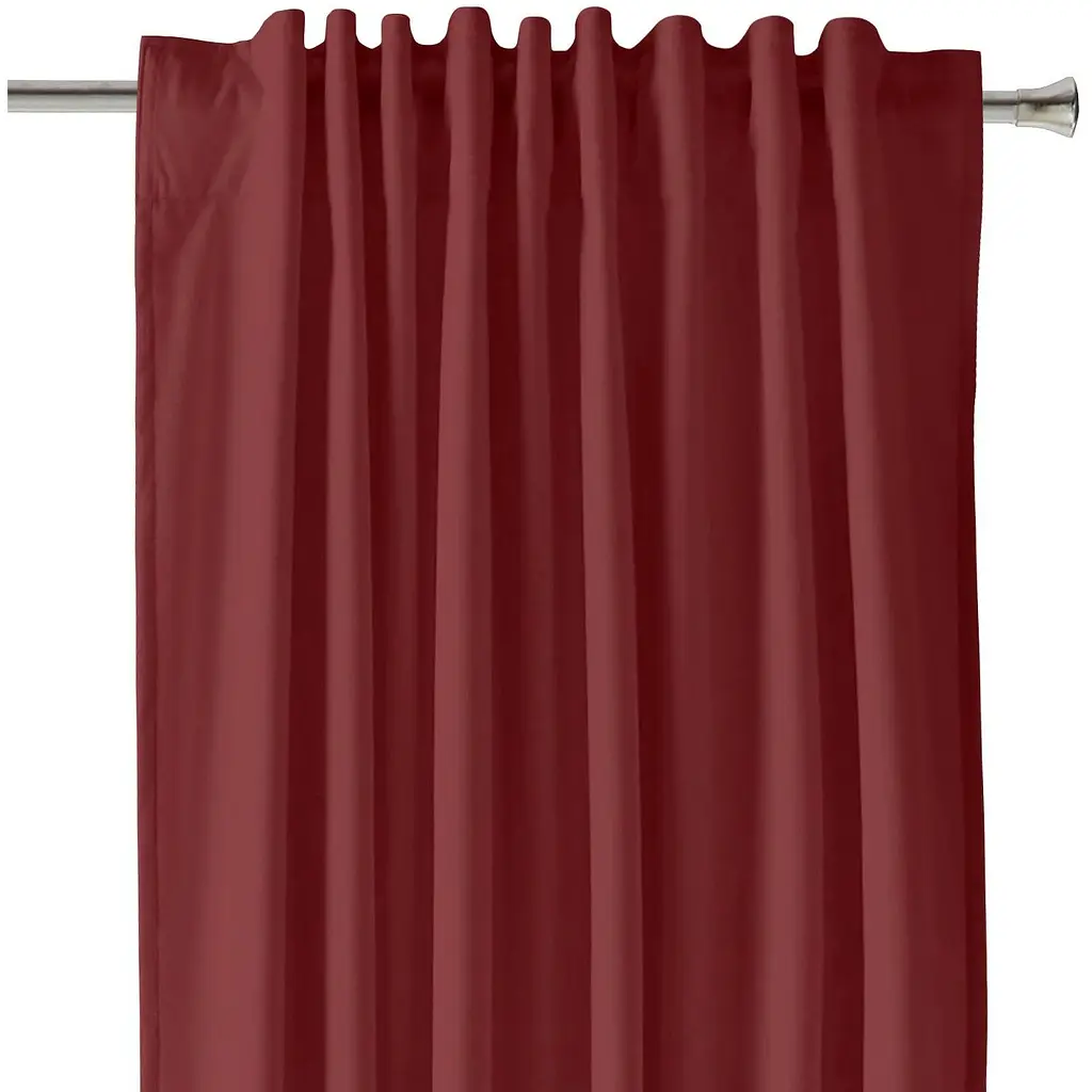 Штори на кухню та в кімнату Cosas Wine180х260 см 2 шт бордо (Curtains_10Bordo_DUK_180x260) - фото 2