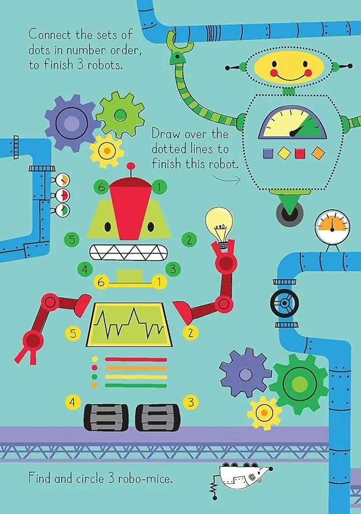 Dot-to-Dot. Little Wipe-Clean - фото 3