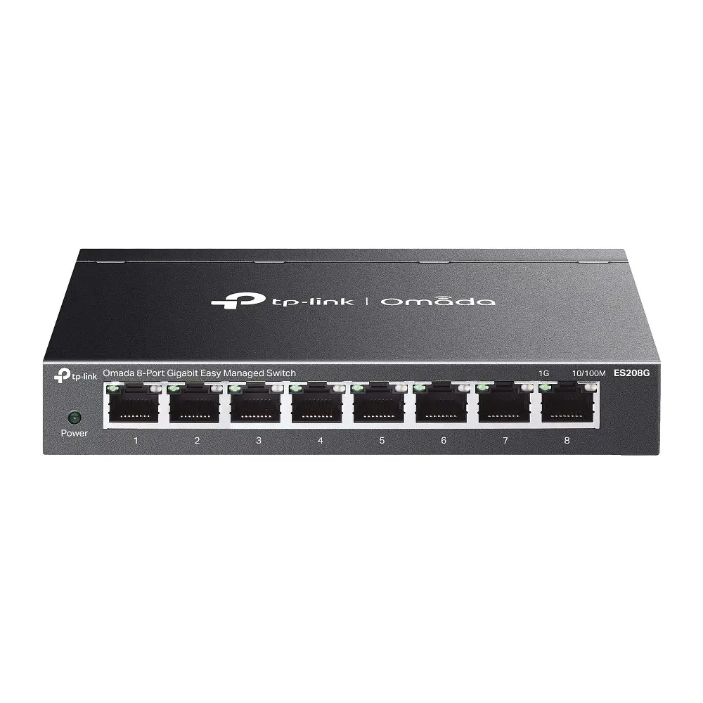 Коммутатор TP-Link Omada ES208G - фото 5