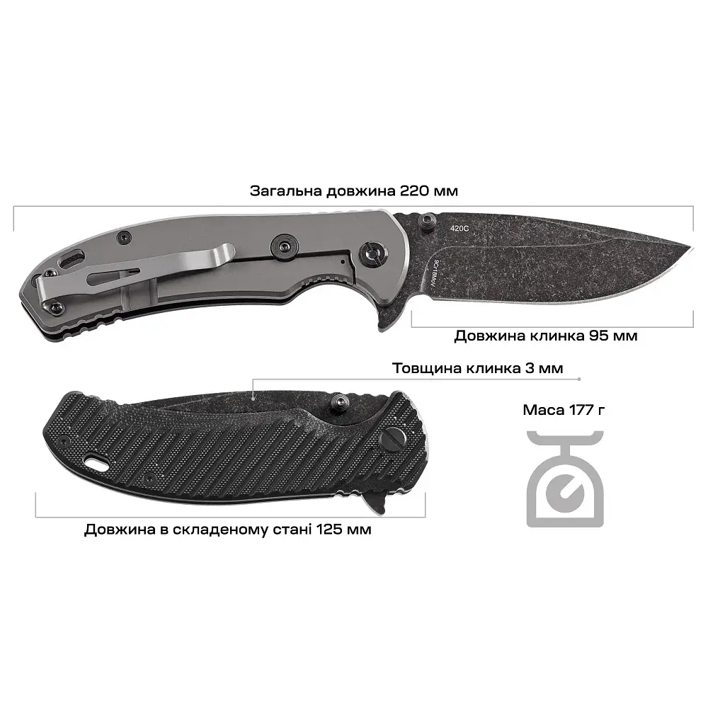 Ніж Skif Sturdy II BSW Black - фото 9