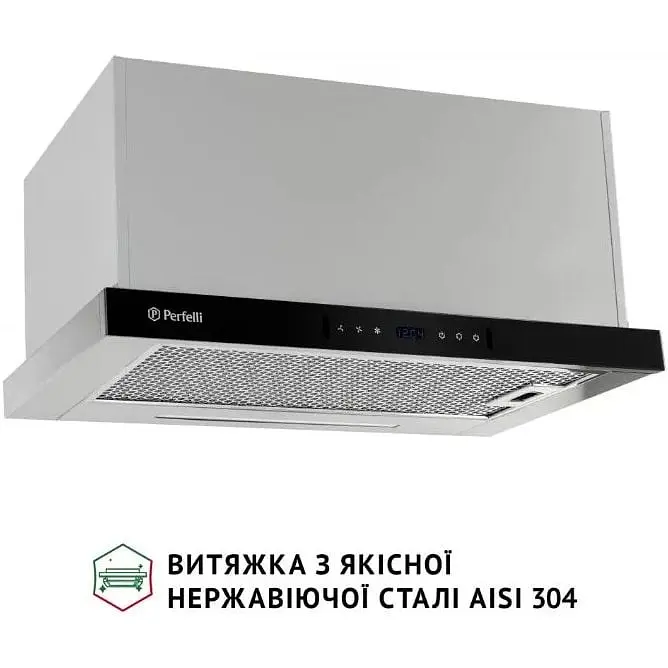 Витяжка телескопічна Perfelli Iseo 6PWX Inox - фото 3