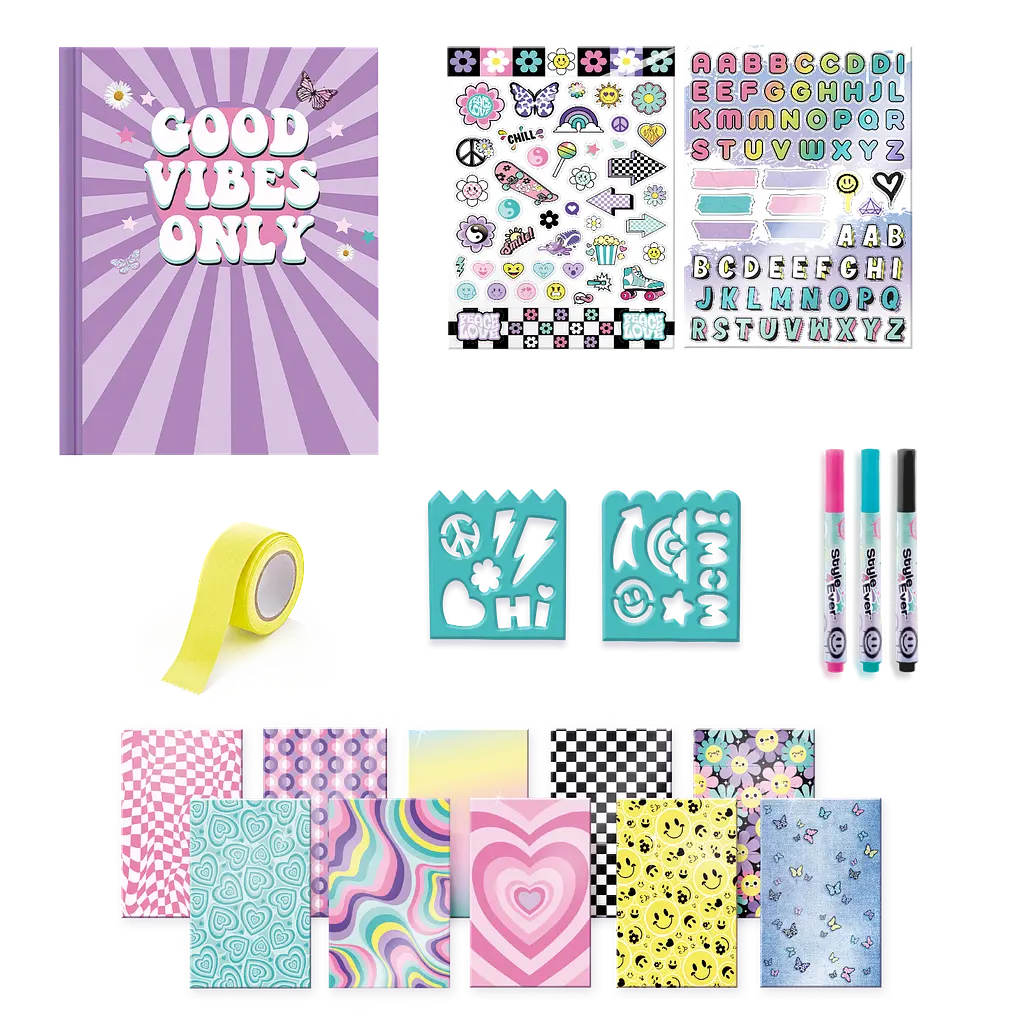 Набір DIY Style 4 Ever Cкрапбукінг Щоденник для таємниць CanalToys Art.OFG298 - фото 4