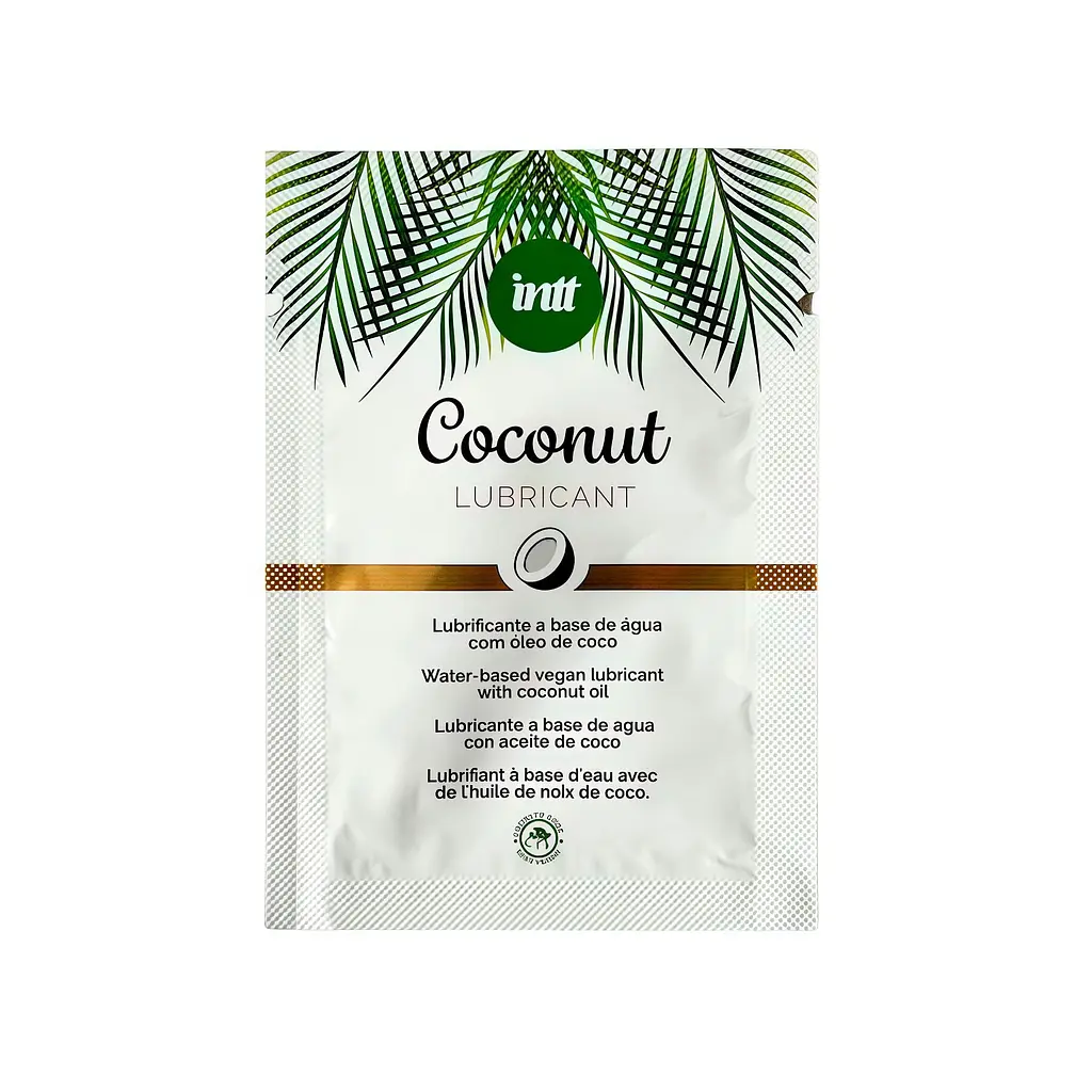 Пробник лубриканта Intt Coconut на водній основі з кокосовою олією (2 мл)