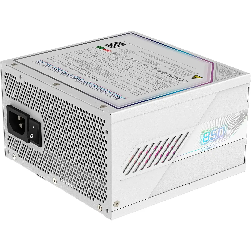 Блок живлення GIGABYTE 850W (GP-AE850PM PG5 ICE) - фото 4