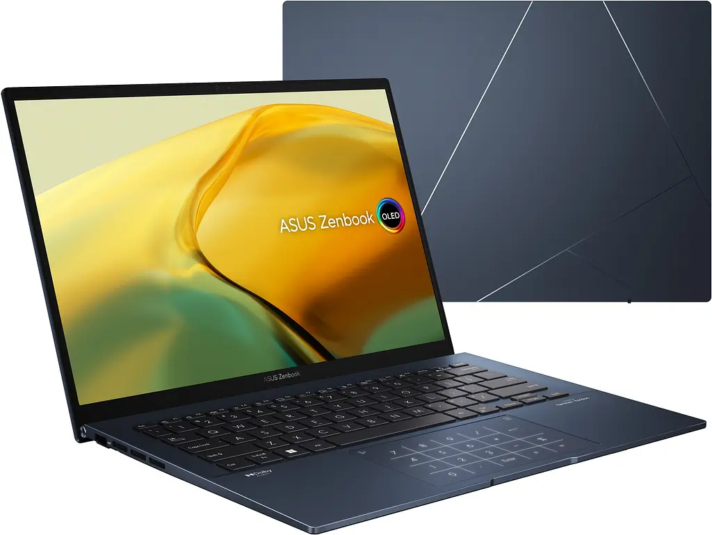 Ноутбук ASUS Zenbook 14 UX3402VA-KM063WS 14' 2.8K OLED, Intel i7-1360P, 16GB, F1TB, UMA, Win11, Блакитний (90NB10G1-M00330) - фото 2