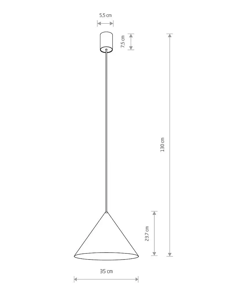 Підвісний світильник Nowodvorski 8002 Zenith M - фото 2