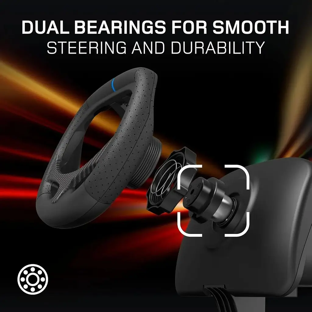 Док-станція Gioteck FR5 Racing Wheel Dock для DualSense і Dual Edge Controller на PS5, ПК і Steam Deck - фото 7