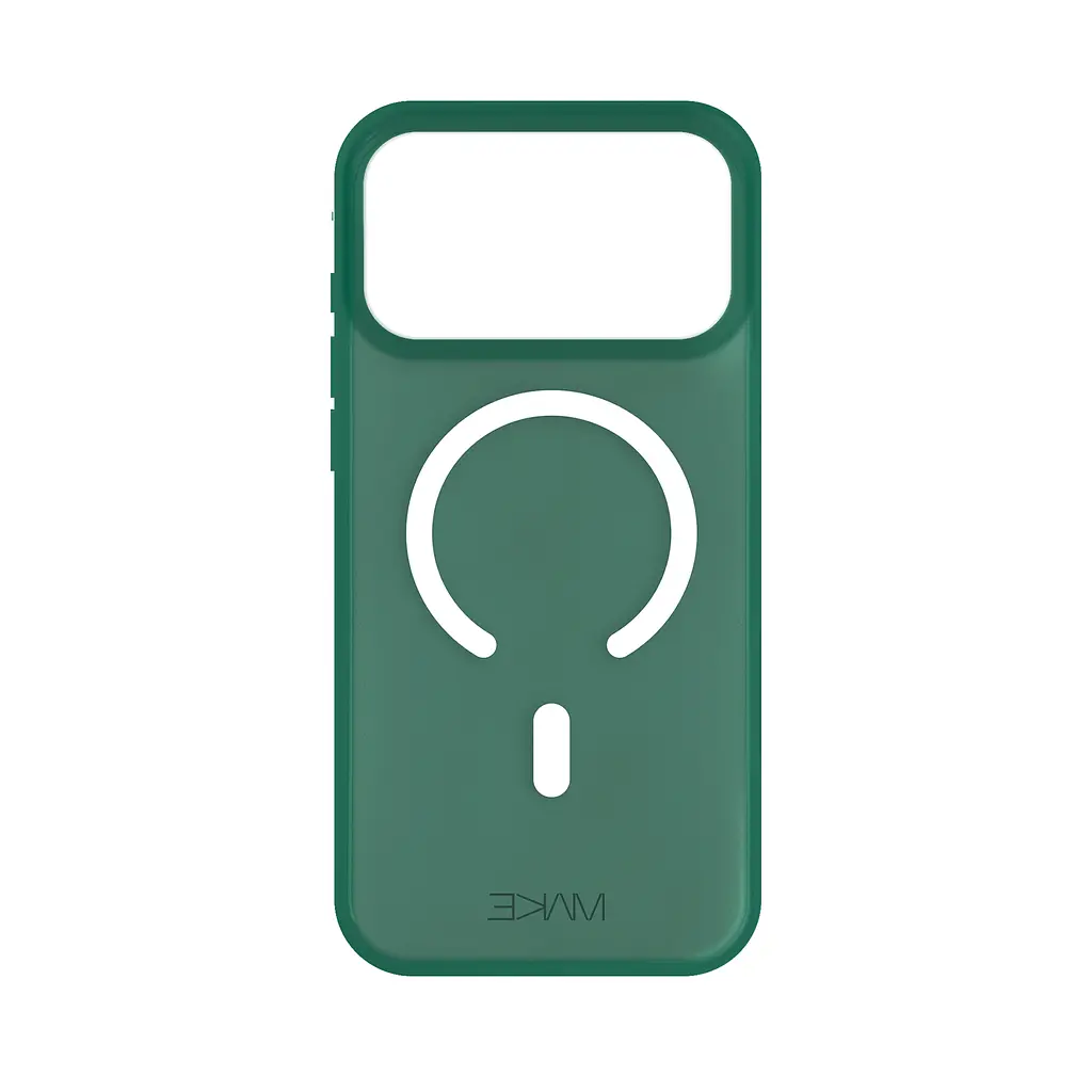 Чохол MAKE Apple iPhone 17 Pro Silicone Aura Magnet Forest Green - фото 3