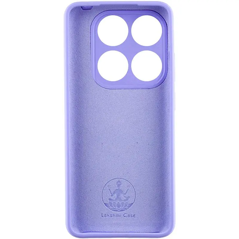 Чехол Silicone Cover Lakshmi Full Camera (AAA) для Xiaomi 14T Pro Сиреневый / Dasheen - фото 2