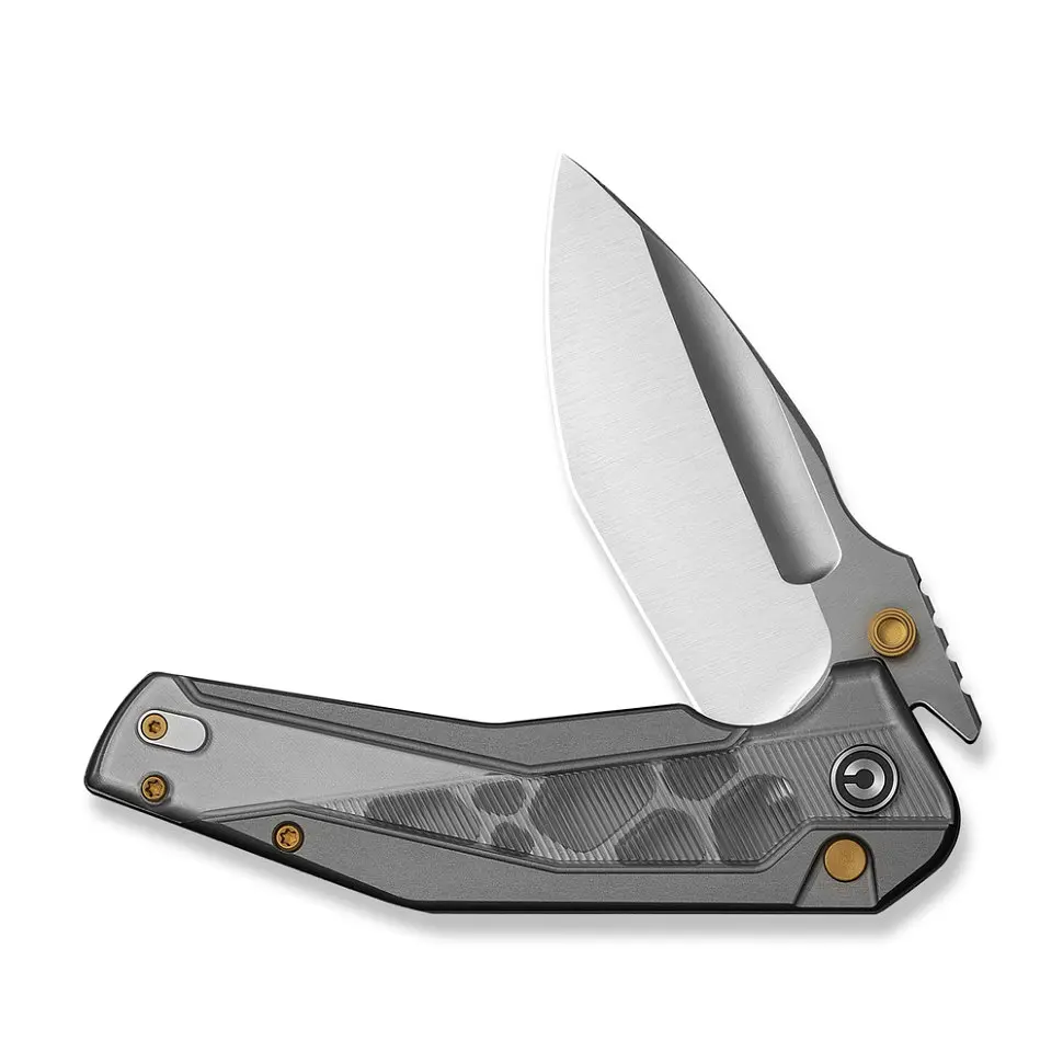 Ніж складаний туристичний Civivi Wellmax (9.1 см) 14C28N / Aluminum сірий - фото 3