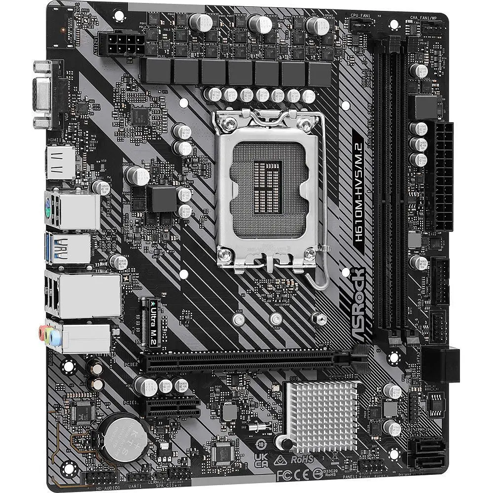 Материнська плата ASRock H610M-HVS/M.2 R2.0 [147011] - фото 3