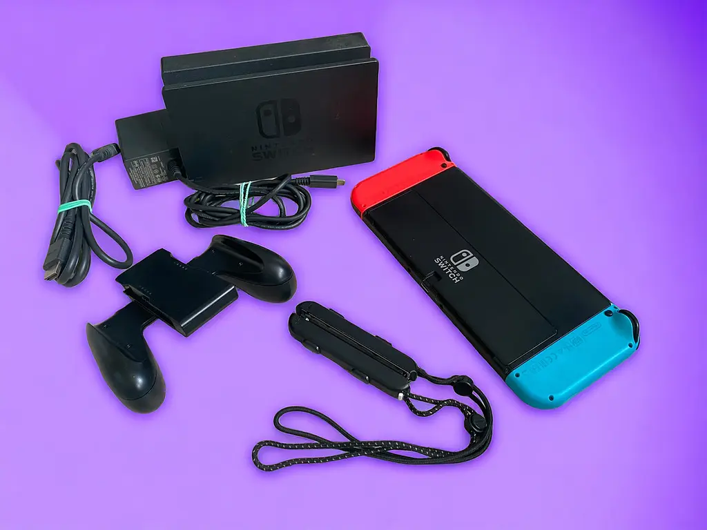 Прошита ігрова приставка Nintendo Switch OLED 256 ГБ (чіпована) + 15 ігор, Гарантія - фото 3