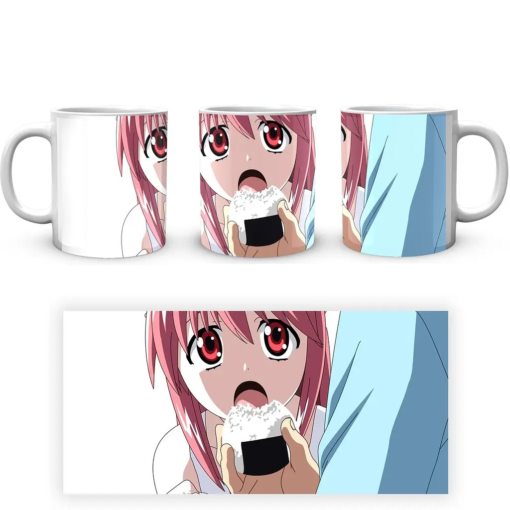 Кухоль GeekLand Elfen Lied Ельфійська пісня Люсі EL 02.06 330 мл білий - фото 3