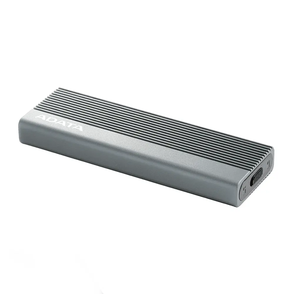 Зовнішня кишеня для накопичувача A-DATA EC680 для SSD M.2 PCIe USB3.2 Gen2 Type-C Gray (EC680-CCGY) - фото 5