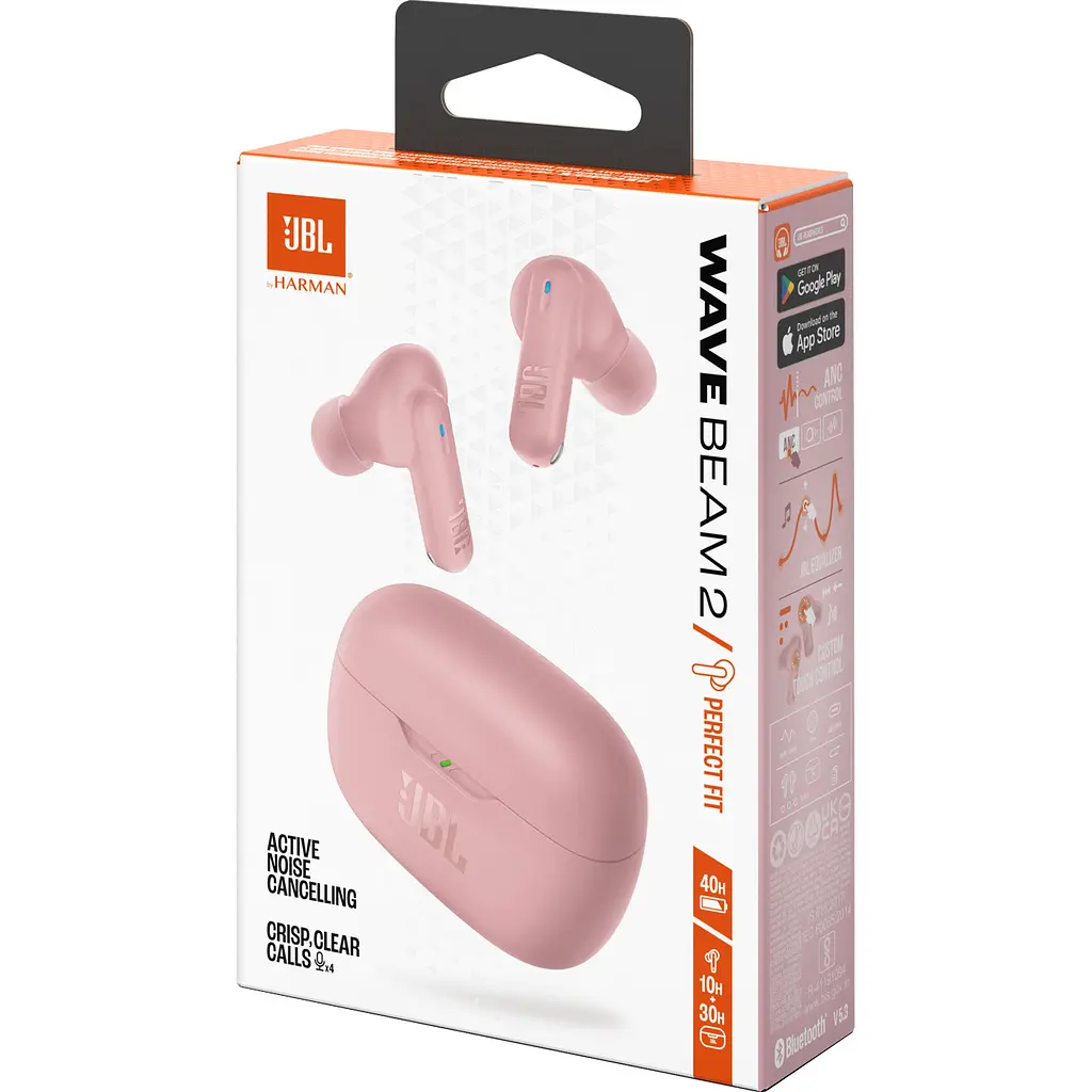 Навушники JBL Wave Beam 2 Pink (JBLWBEAM2PIK) [123563] - фото 10