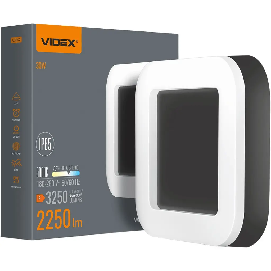 Стельовий світильник Videx ART VL-BHFS-305B Black [145699] - фото 6
