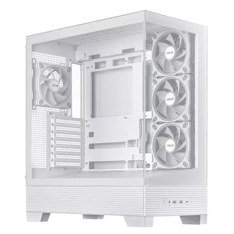 Корпус для ПК ASUS A31 Plus White Tempered Glass (90DC00R3-B19000) - фото 4