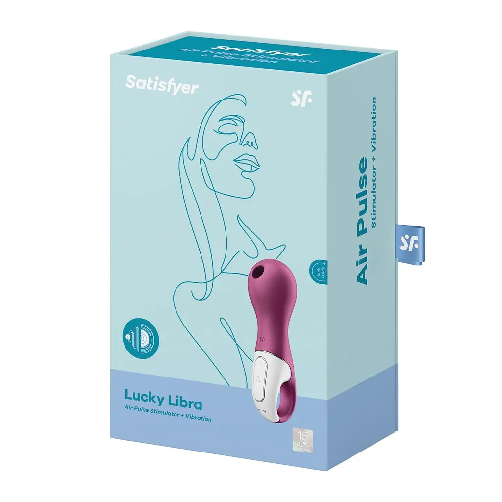 Вакуумный стимулятор клитора с вибрацией Satisfyer Lucky Libra сиреневый - фото 5
