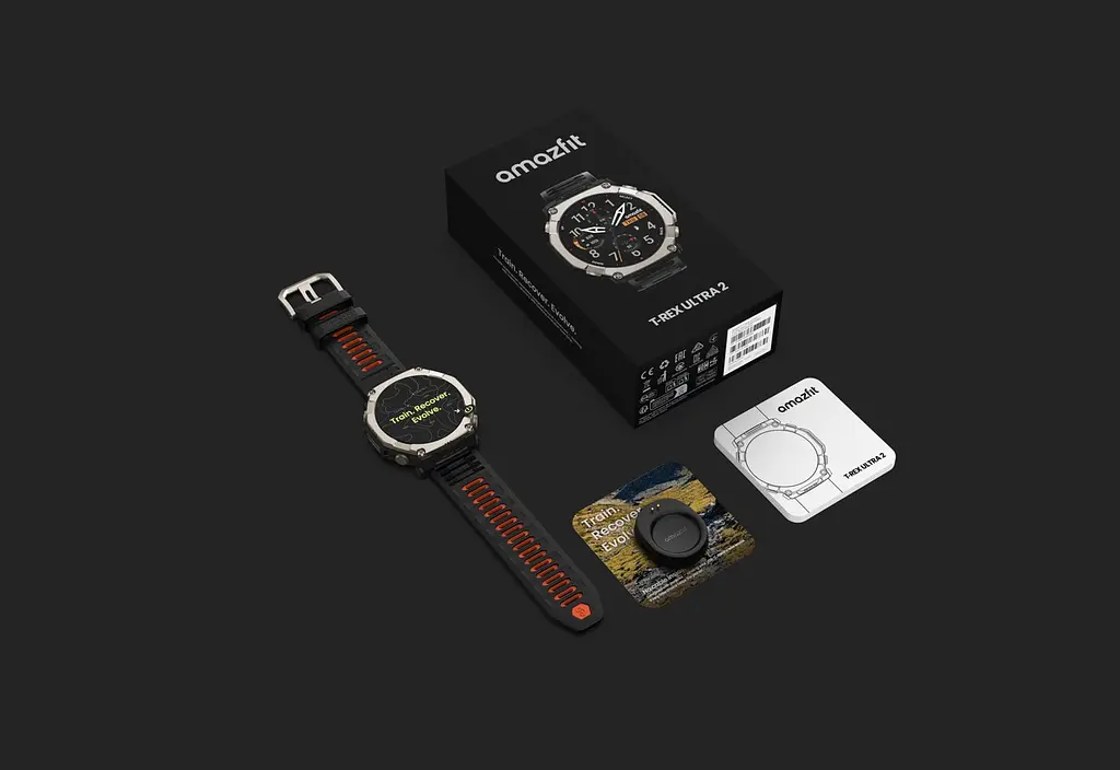 Смарт-часи AMAZFIT T-Rex Ultra 2 W2550GL2N Чорний W2550GL2N - фото 3