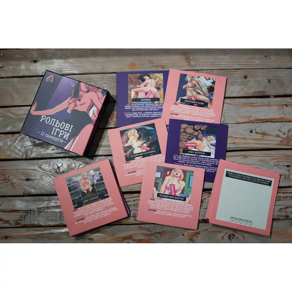 Настольная игра PlayRoom Ролевые игры PLR-0010 18+ - фото 7