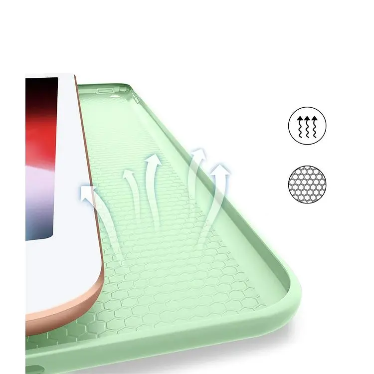 Чехол-книжка BeCover Tri Fold Soft TPU Silicone для Apple iPad 9.7 2017/2018 A1822/A1823/A1893/A1954 Green (706878) - фото 4