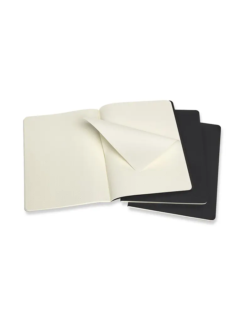 Записник Moleskine Cahier великий, Точка Чорний (QP324) - фото 3