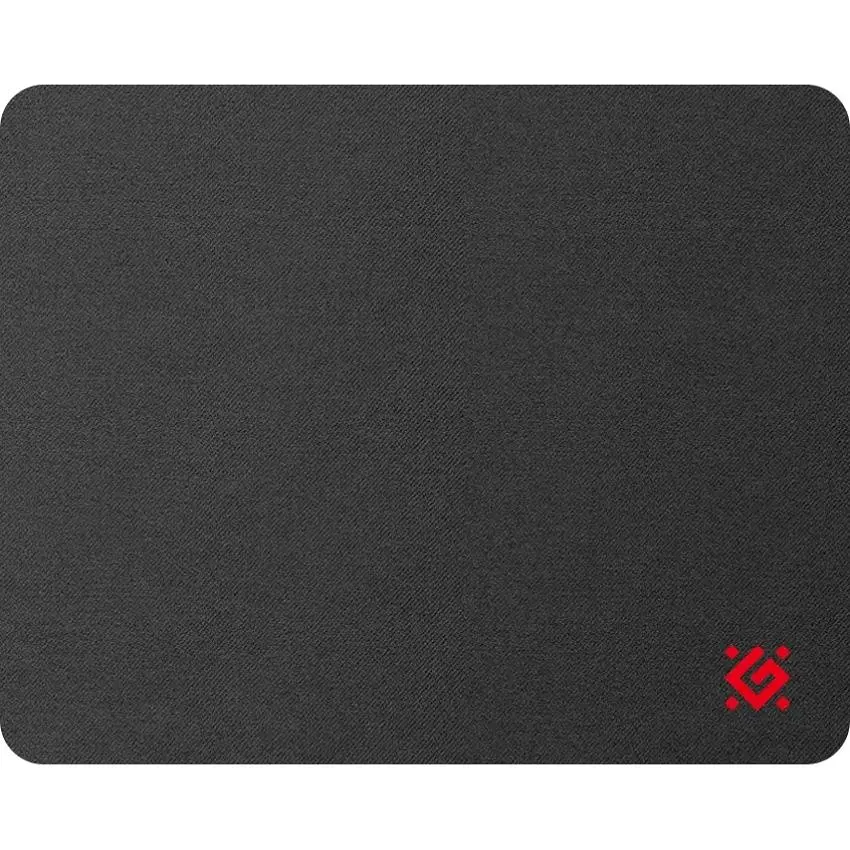 Килимок під мишку Defender Black One 200х250х2 мм, тканина+резина (50016) - фото 3
