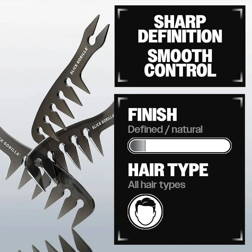 Текстуруючий гребінець Slick Gorilla Texture Comb - фото 2