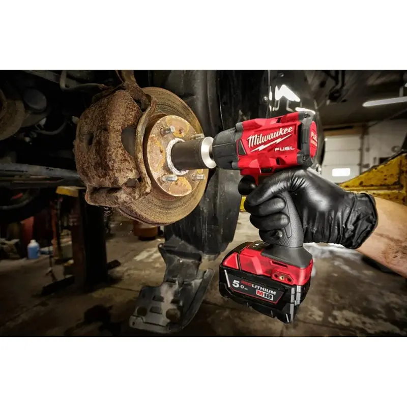 Гайковерт акумуляторний безщітковий 1/2'' MILWAUKEE, M18 FMTIW2F12-0Х, 881Нм, з кільцем (HDкейс) - фото 7